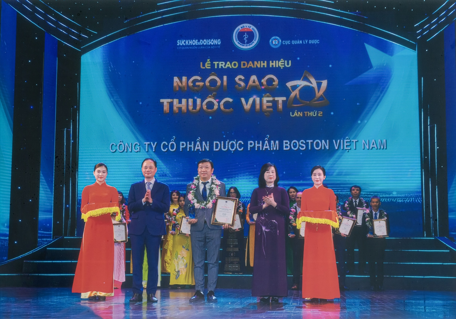 Boston Pharma khẳng định vị thế trên thị trường Dược phẩm Việt Nam với hai giải thưởng “Ngôi sao thuốc Việt” - 1