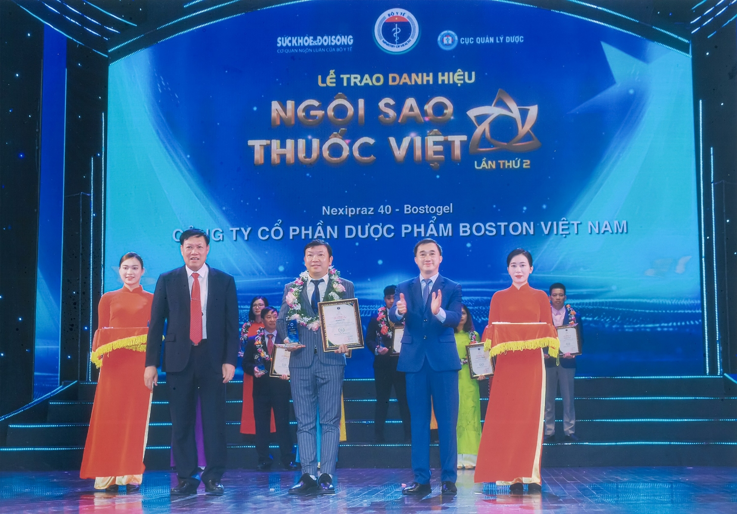 Boston Pharma khẳng định vị thế trên thị trường Dược phẩm Việt Nam với hai giải thưởng “Ngôi sao thuốc Việt” - 2