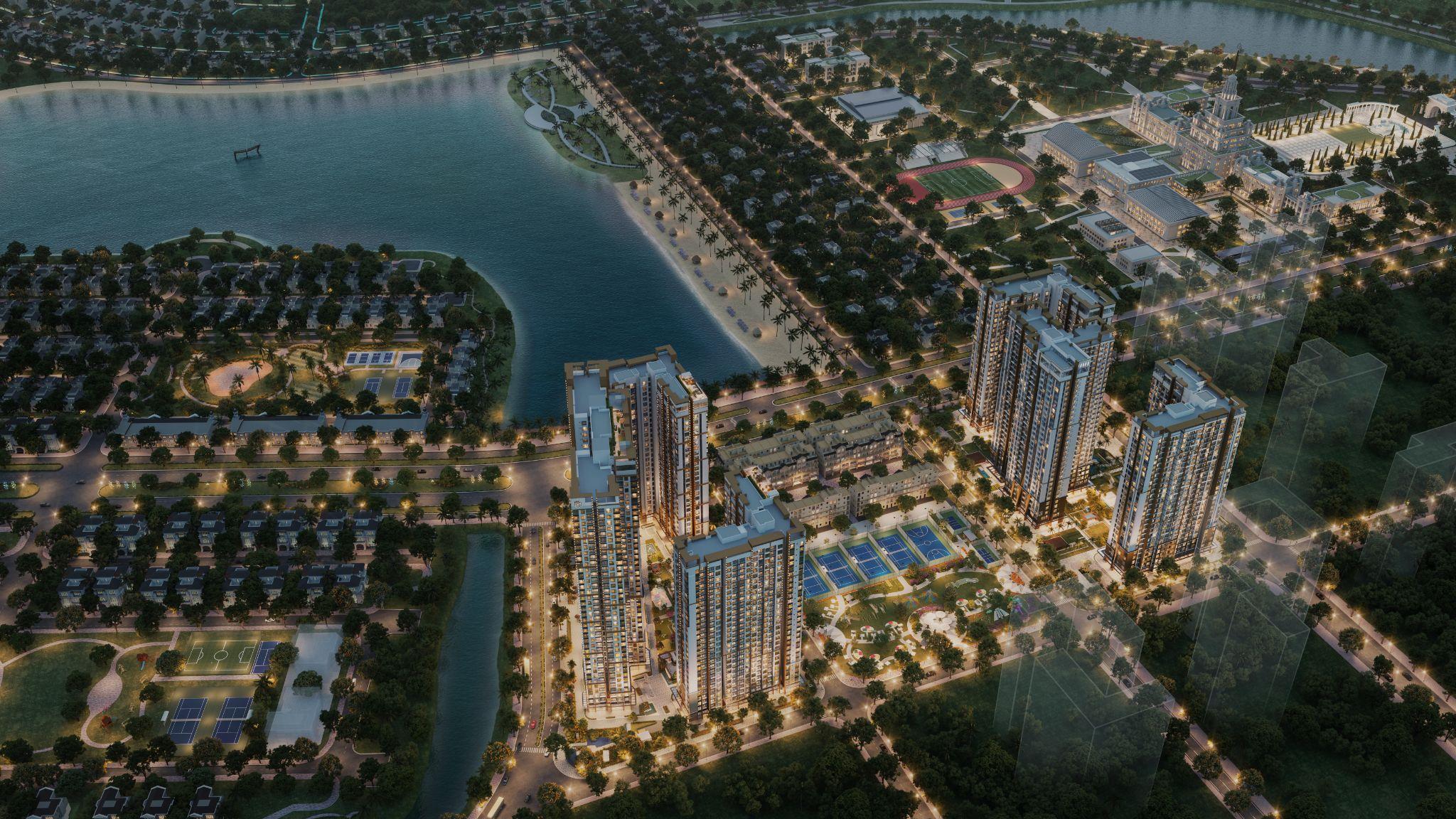 Viên kim cương đắt giá nhất trong BST “tâm điểm giá trị sống” của phân khu Hawaii - Masteri Waterfront - 1