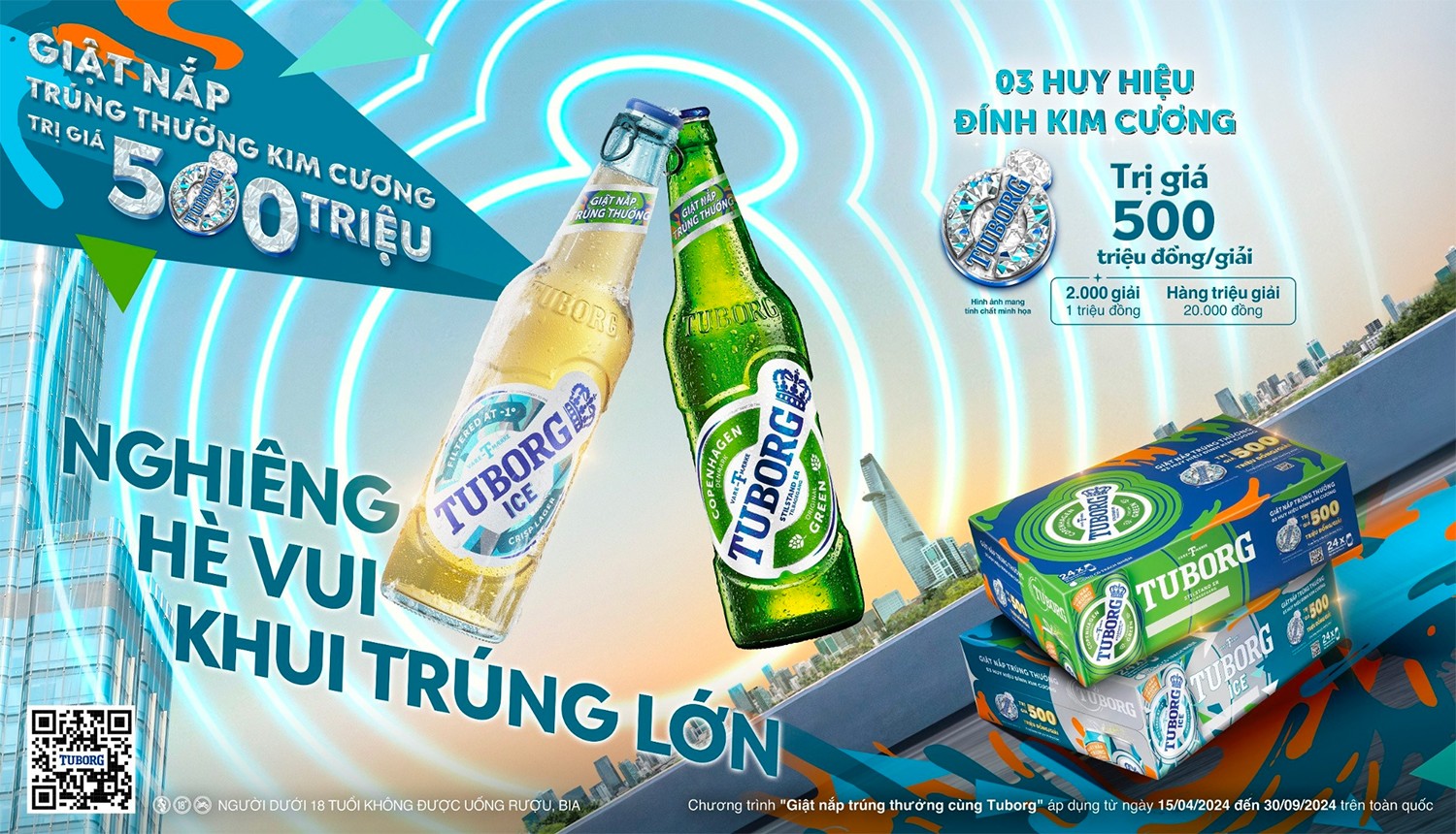 Đã tìm thấy chủ nhân huy hiệu kim cương trị giá 500 triệu đồng đầu tiên khi uống Tuborg - 2