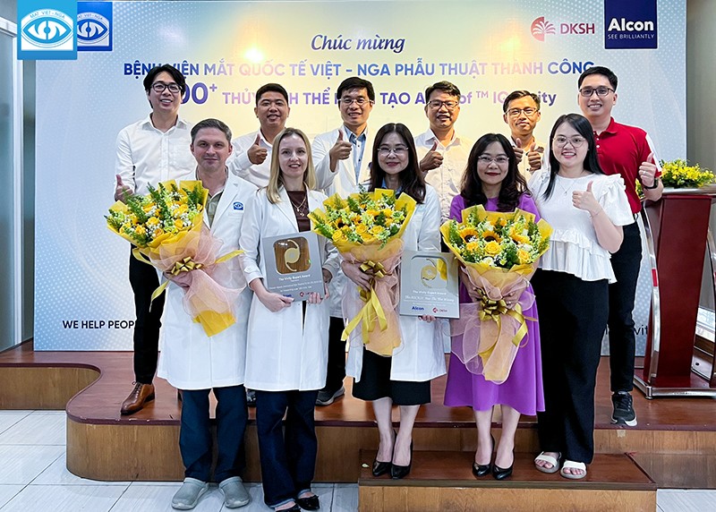 Mắt Việt - Nga nhận giải phẫu thuật nhiều nhất Việt Nam về thuỷ tinh thể đa tiêu Vivity - 4