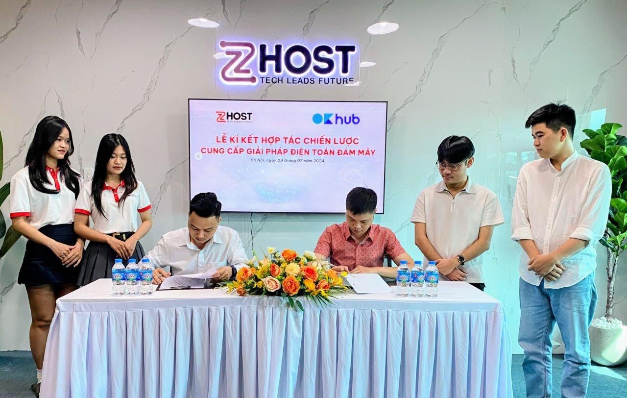 Zhost và OKhub Việt Nam ký kết hợp tác chiến lược cung cấp giải pháp Điện toán đám mây - 3