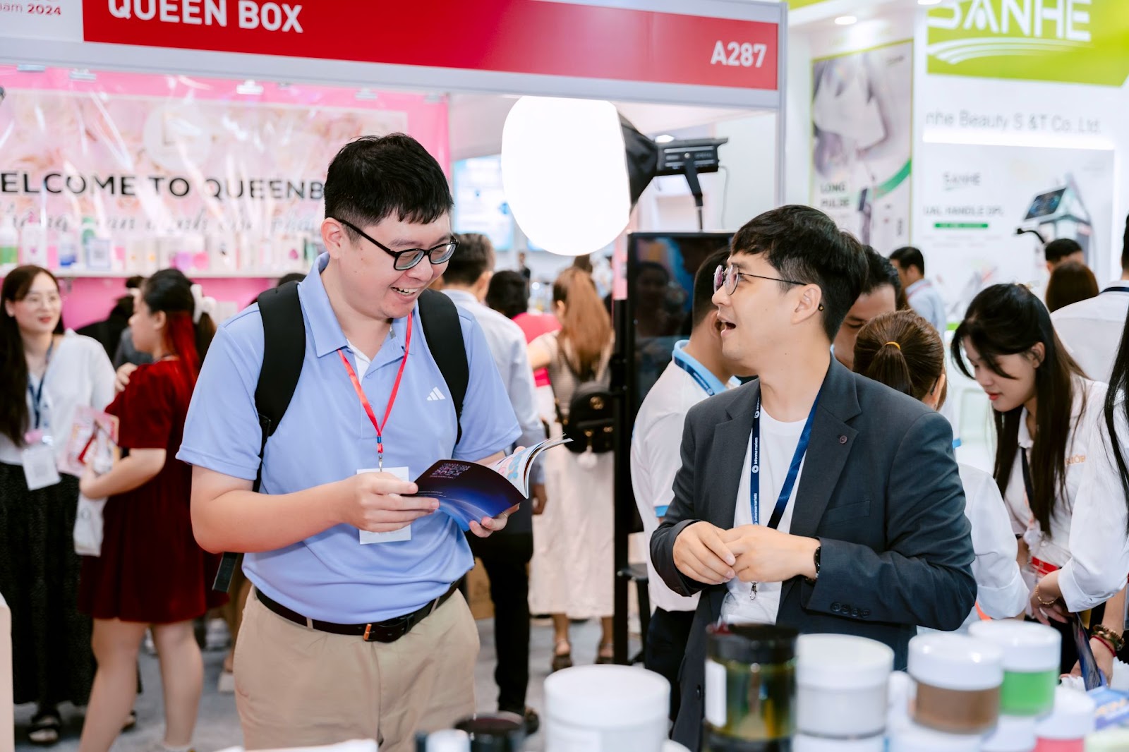 Hanacos Vietnam khuấy động thị trường làm đẹp tại triển lãm chuyên ngành Vietbeauty X Cosmobeauté Vietnam 2024 - 4