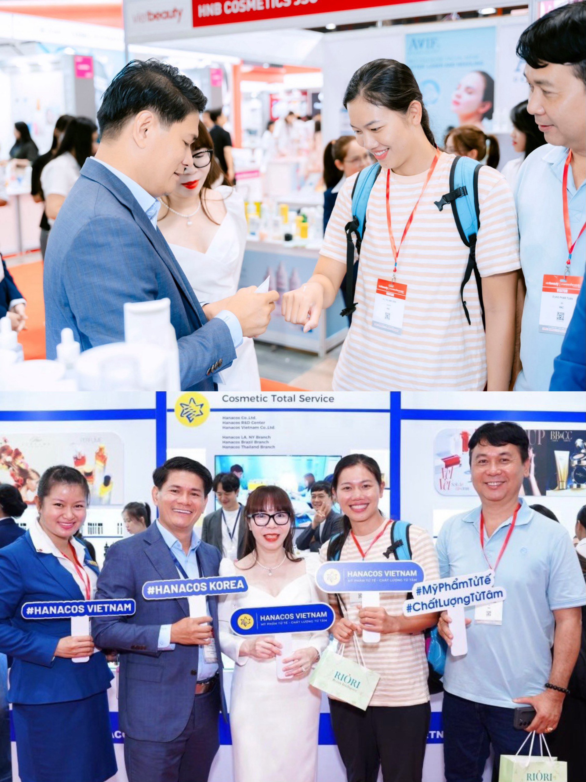 Hanacos Vietnam khuấy động thị trường làm đẹp tại triển lãm chuyên ngành Vietbeauty X Cosmobeauté Vietnam 2024 - 1