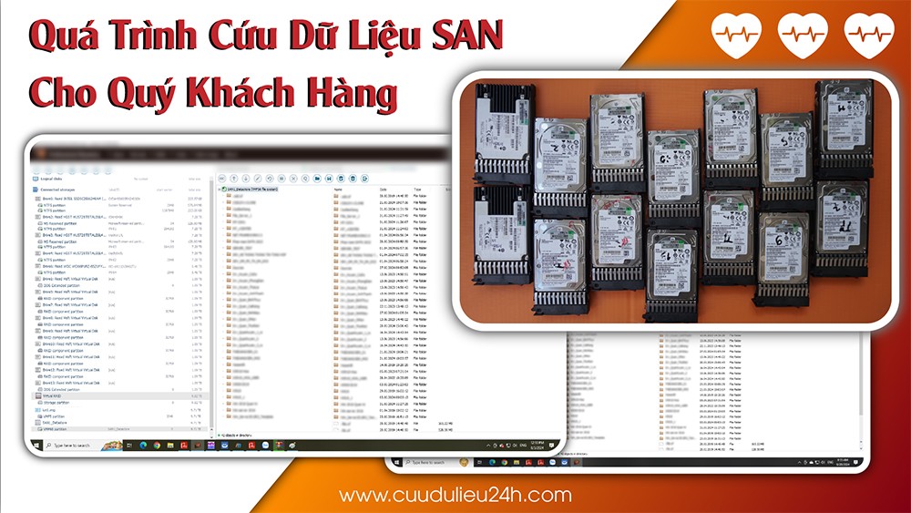 Vượt qua thử thách: Khôi phục dữ liệu SAN RAID 6 khi sự cố không ngừng thách thức - 2