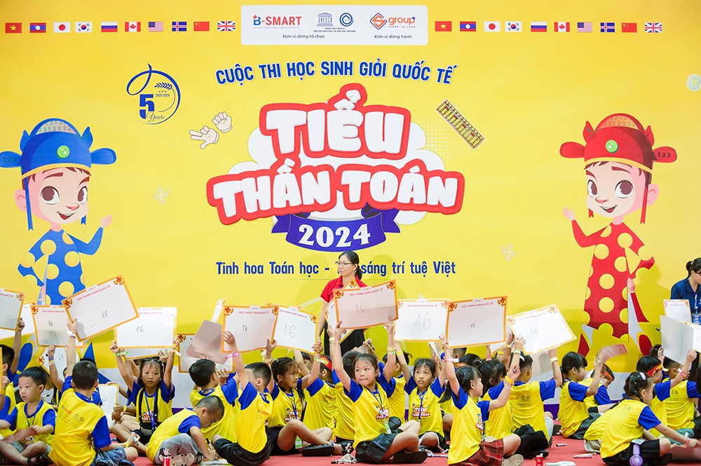 Toán tư duy B-Smart - Tiểu thần toán 2024: Tài năng tỏa sáng tại chung kết - 3