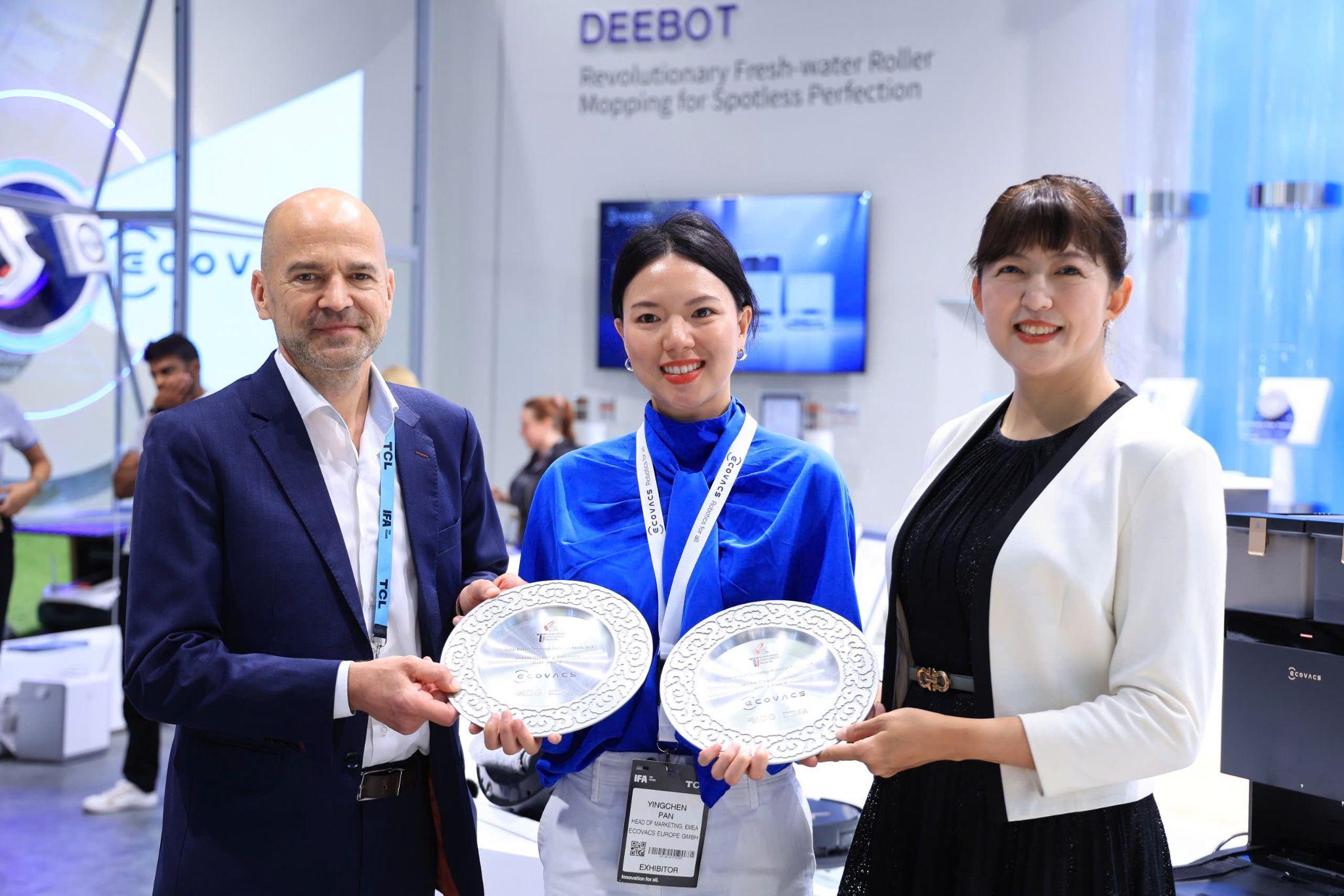 DEEBOT X8 PRO OMNI "oanh tạc" IFA 2024, ECOVACS mang về 2 giải thưởng danh giá - 1