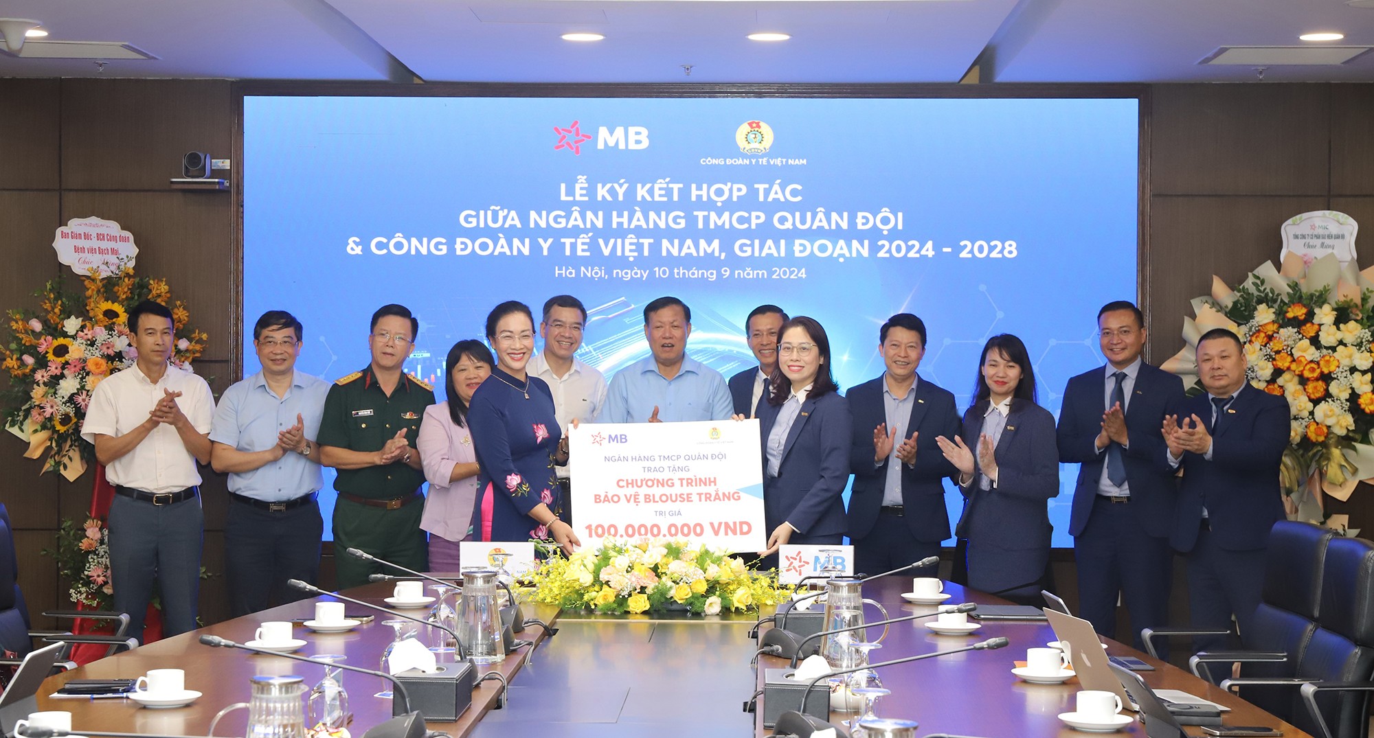 MB ký kết hợp tác với Công đoàn Y tế Việt Nam - 5