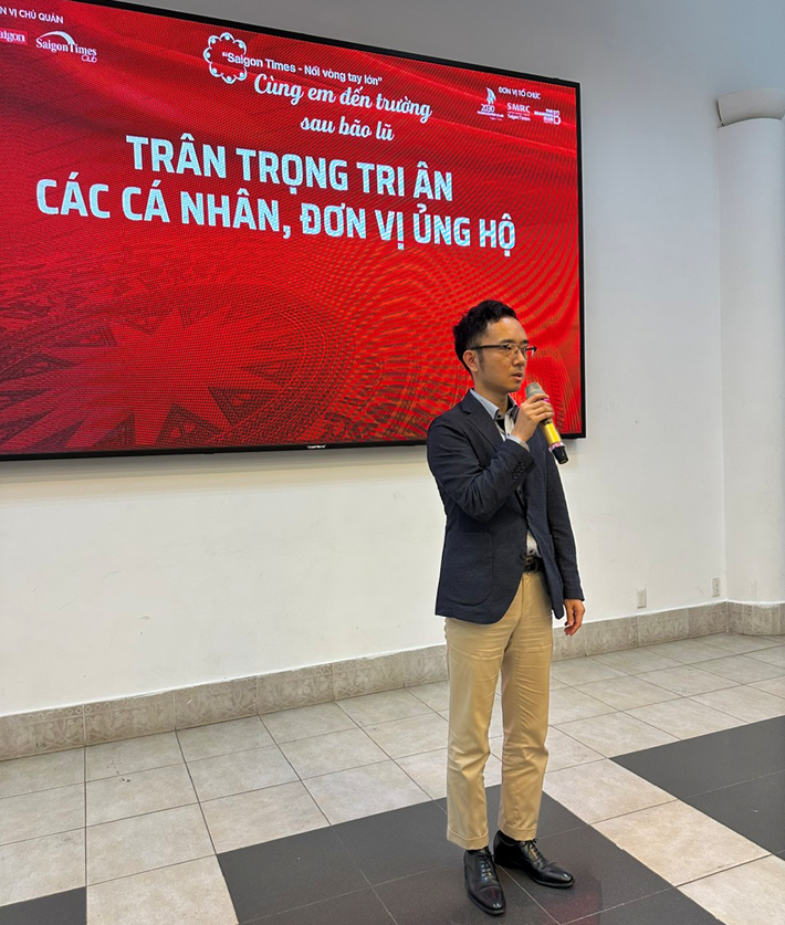 Sharp Việt Nam  tích cực đồng hành hỗ trợ người dân bị ảnh hưởng bởi bão lũ - 2