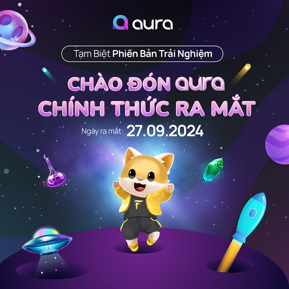 Chính thức ra mắt mạng xã hội tương tác trực tuyến aura - 1