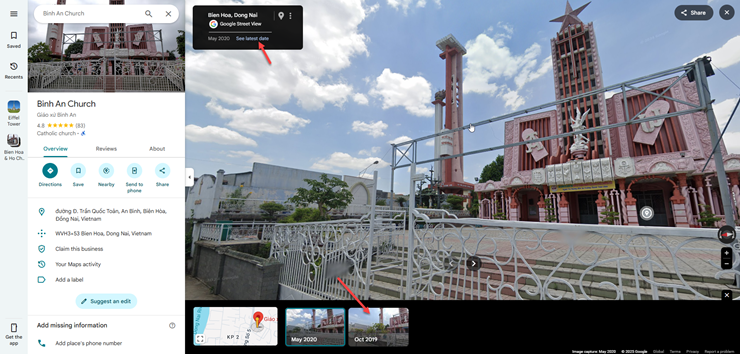 Hướng dẫn cách "đu trend" thăm lại nhà cũ bằng Google Maps - 3
