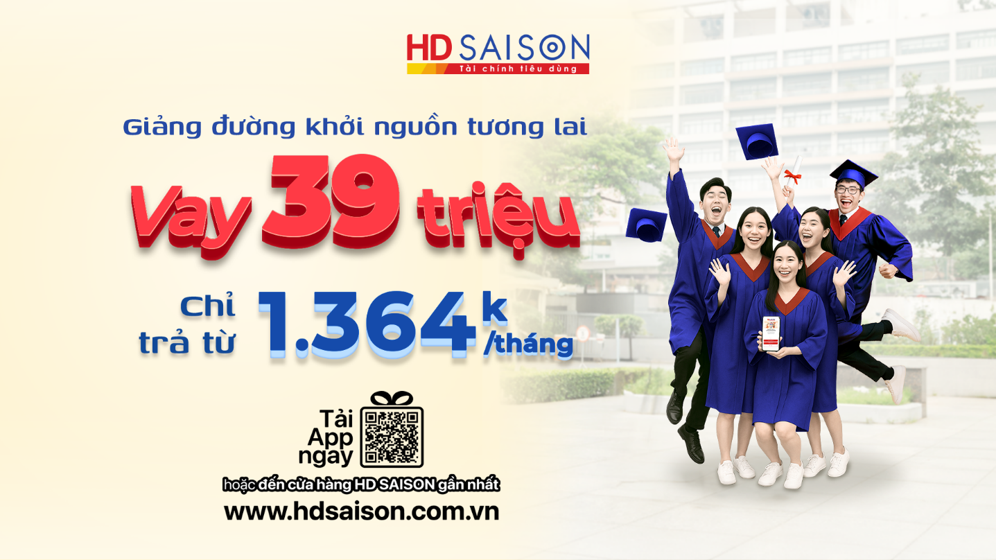 HD SAISON giúp sinh viên đầu tư cho tương lai bằng gói vay học phí - 1