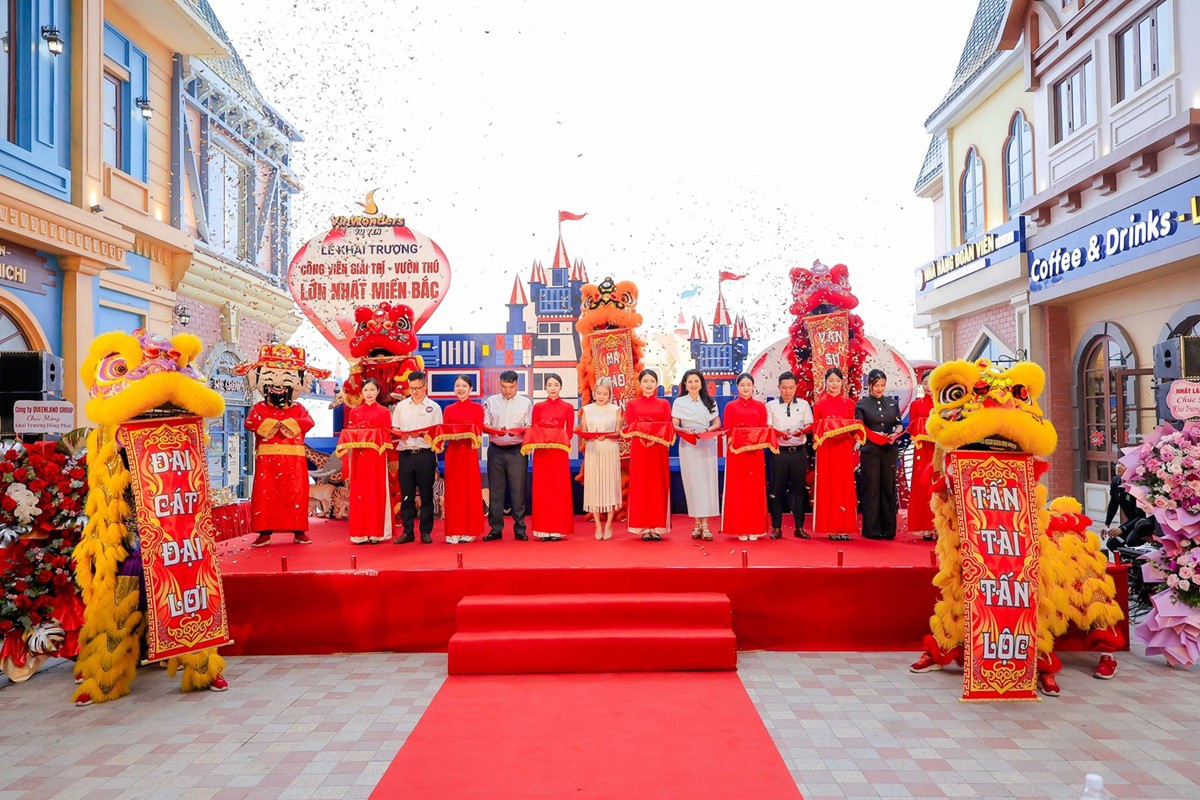 Khai trương VinWonders Vũ Yên - tâm điểm vui chơi giải trí và vườn thú lớn nhất miền Bắc - 1