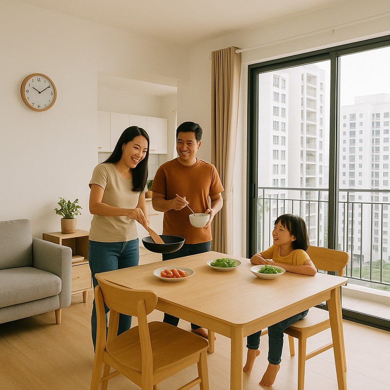 Lương 25 triệu đồng/tháng, vợ chồng trẻ tiết kiệm mua nhà tiền tỷ ở Hà Nội sau 4 năm - 3