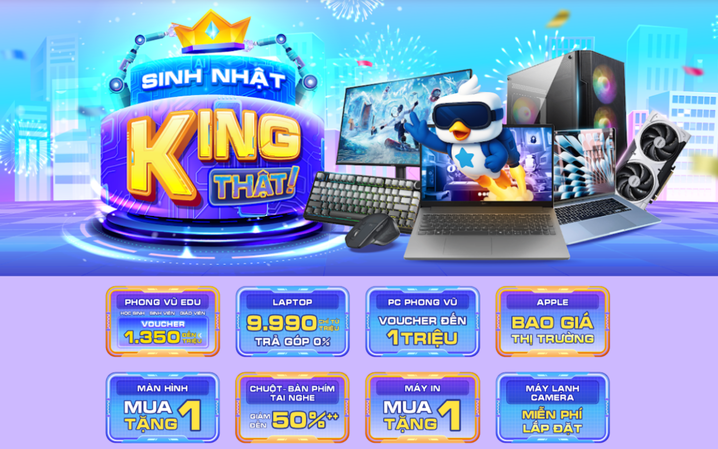 Mừng sinh nhật tuổi 28 - Phong Vũ "sale sập sàn" cùng deal Back to School siêu khủng - 2