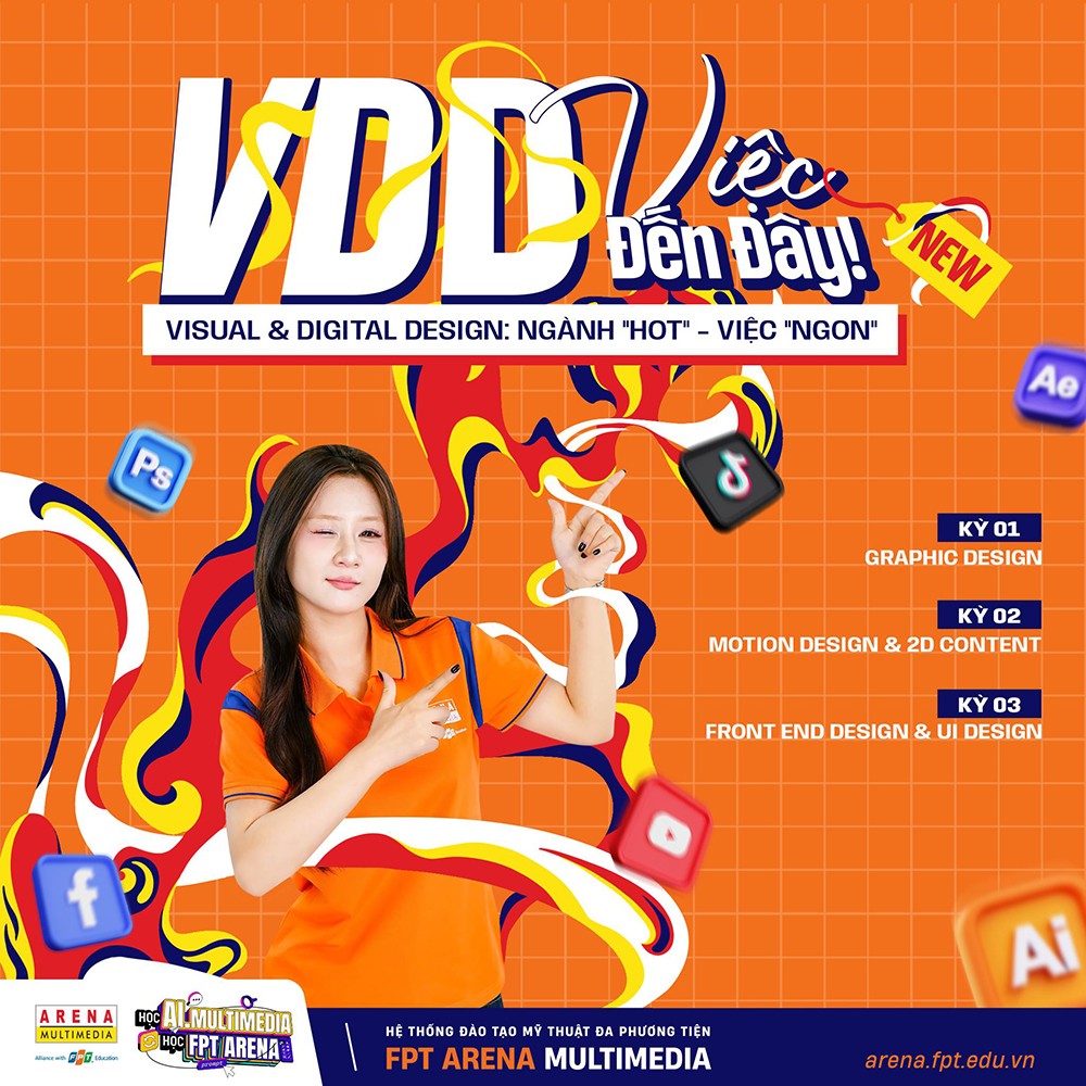 FPT Arena Multimedia tung khóa học thiết kế đồ hoạ “giải toả” cơn khát thị trường - 1