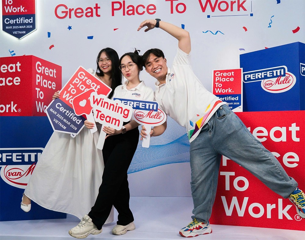 Perfetti Van Melle được đánh giá là “Nơi làm việc Tuyệt vời” 4 năm liên tiếp - 2