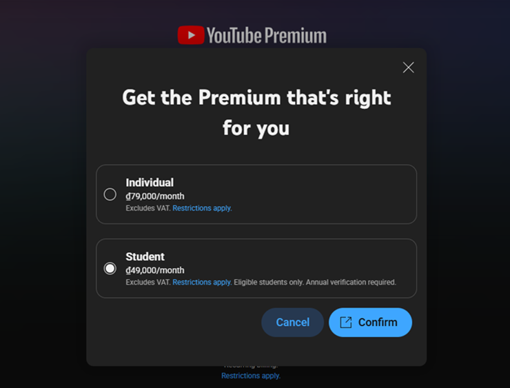 4 cách giúp bạn có trải nghiệm YouTube Premium với giá rẻ hơn - 2