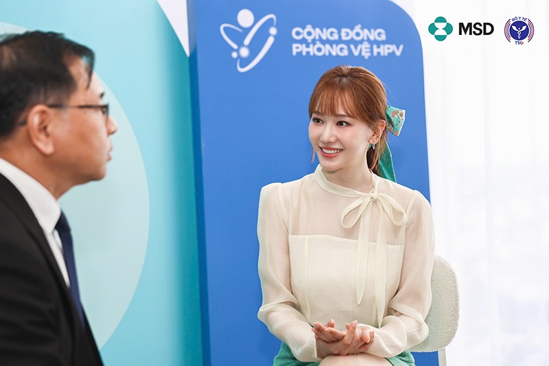 Hari Won tham gia chiến dịch “Vì một Việt Nam không gánh nặng bởi HPV” - 1