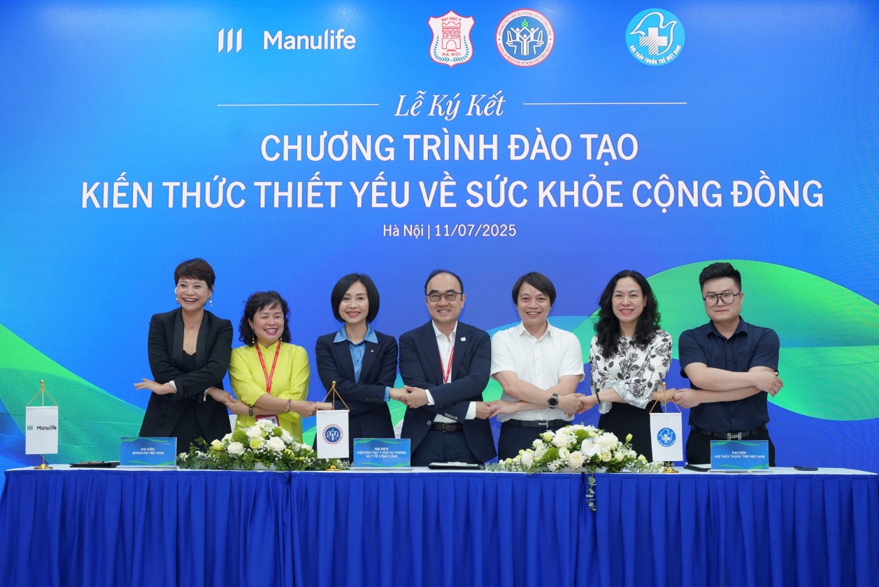 Manulife Việt Nam hợp tác với Trường Đại học Y Hà Nội đào tạo kiến thức thiết yếu về sức khoẻ cho đại lý - 1