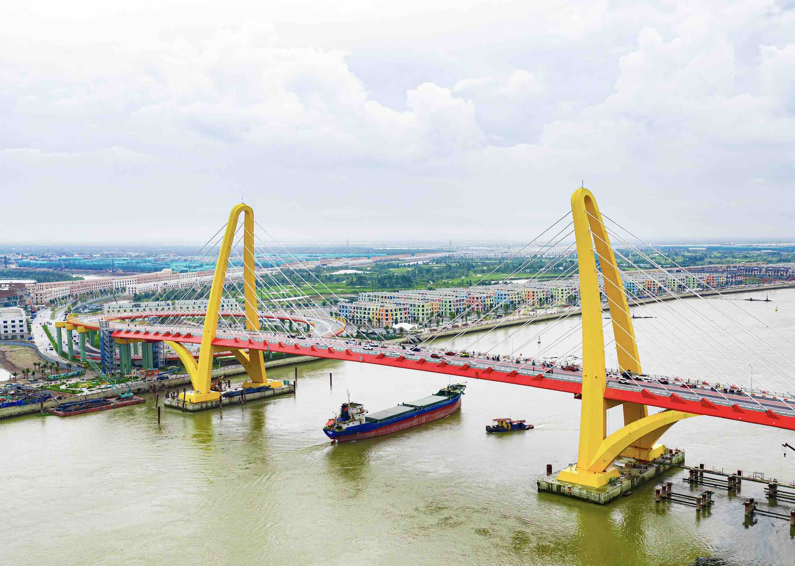 Vingroup thông xe Cầu Hoàng Gia - biểu tượng phát triển mới phía Đông Bắc thành phố Hải Phòng - 1