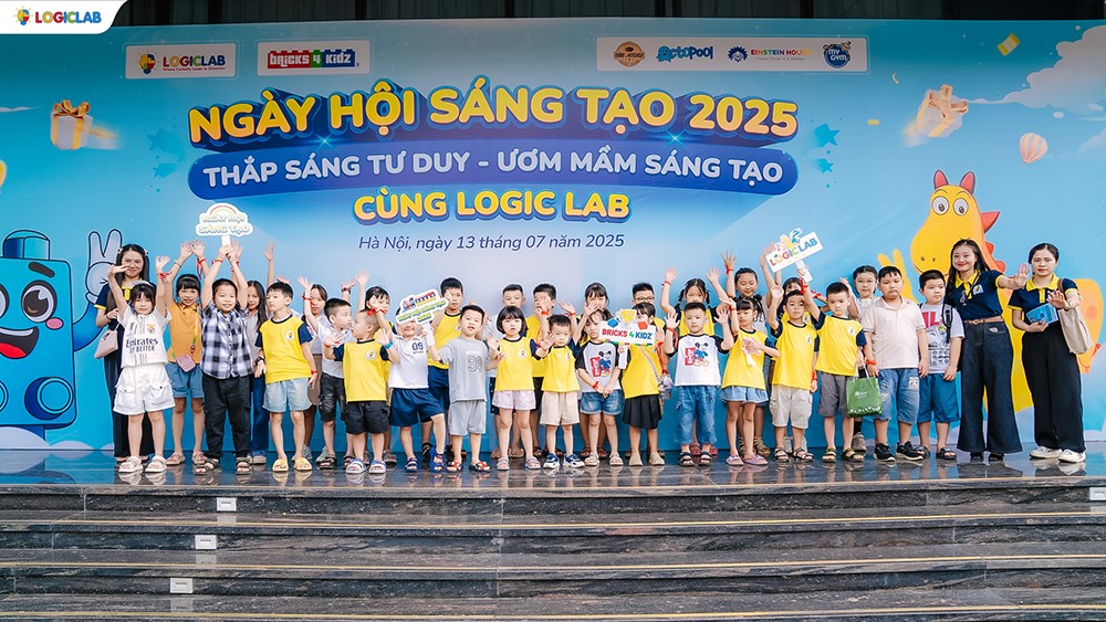 Đoàn Tàu Hạnh Phúc Hè 2025: Logic Lab đưa trẻ vào thế giới sáng tạo và khám phá tri thức - 1