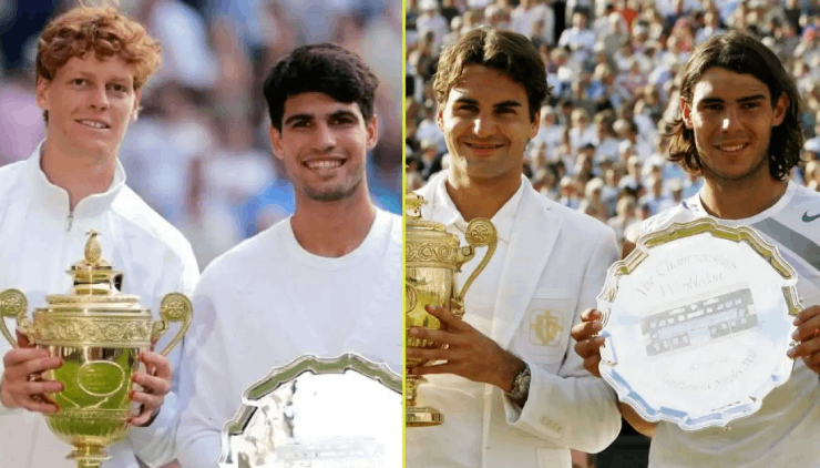 Sinner - Alcaraz dễ vượt Federer - Nadal trở thành bộ đôi thống trị Grand Slam - 1