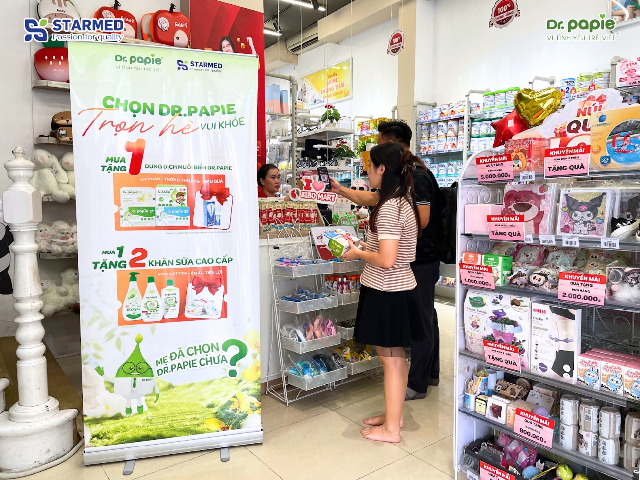 Dr.Papie & STARMED lan tỏa quà tặng mùa hè, chia sẻ gánh lo chăm con cùng hàng nghìn mẹ Việt - 2