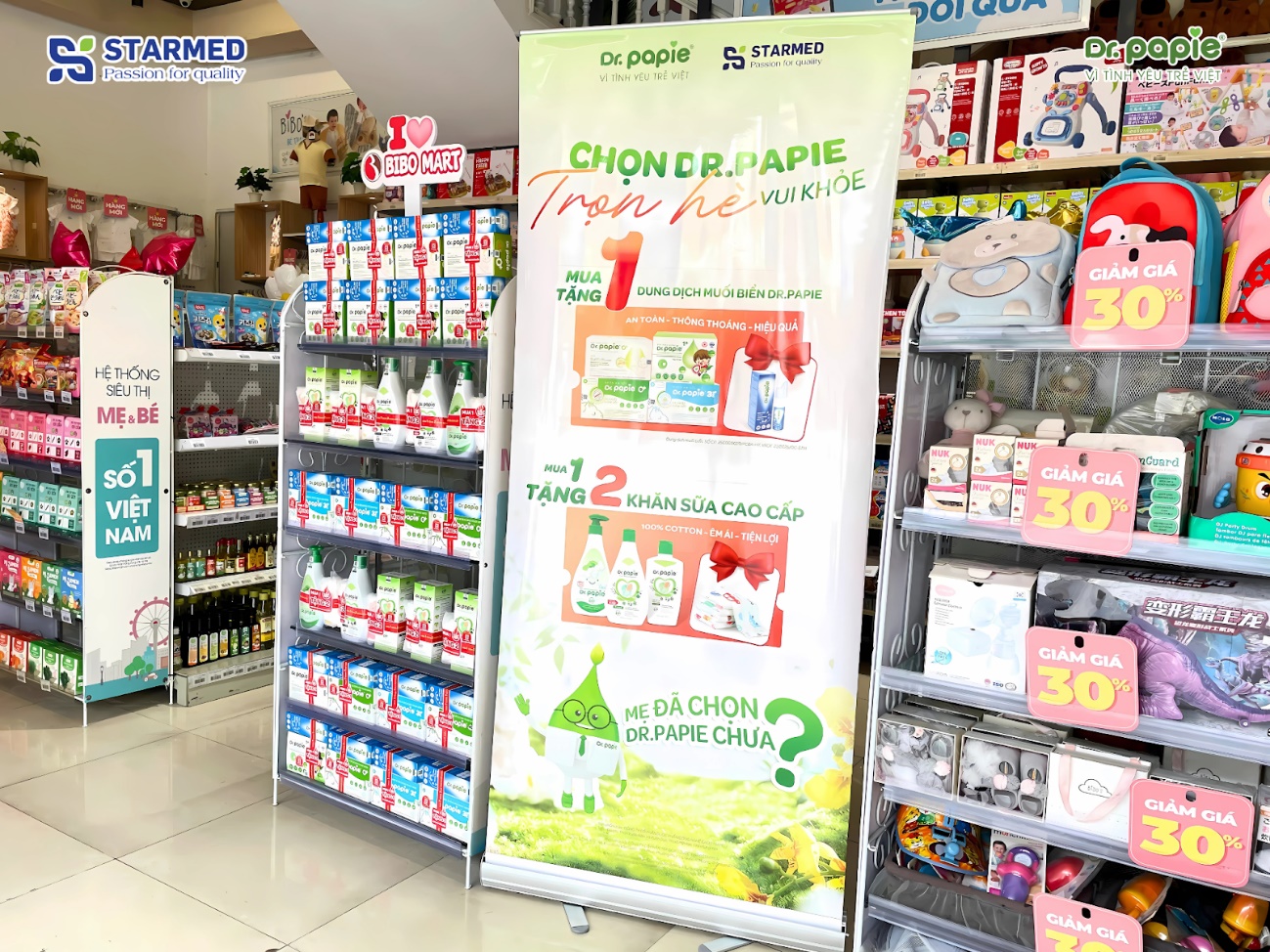 Dr.Papie & STARMED lan tỏa quà tặng mùa hè, chia sẻ gánh lo chăm con cùng hàng nghìn mẹ Việt - 3