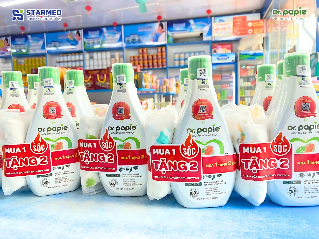 Dr.Papie & STARMED lan tỏa quà tặng mùa hè, chia sẻ gánh lo chăm con cùng hàng nghìn mẹ Việt - 4