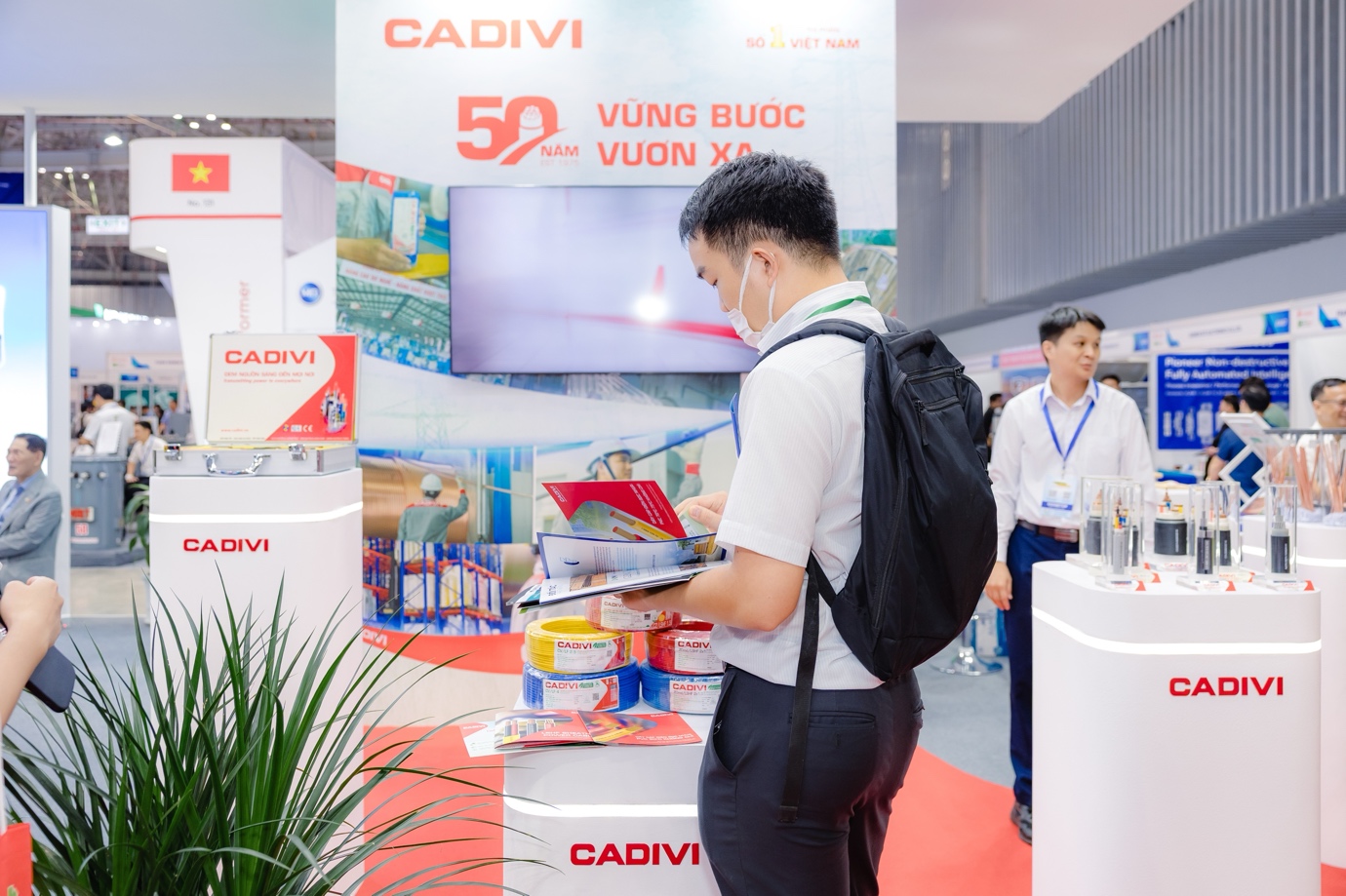 CADIVI tại Vietnam ETE & Greenergy Expo 2025: Dấu ấn đổi mới với vật liệu xanh - 6
