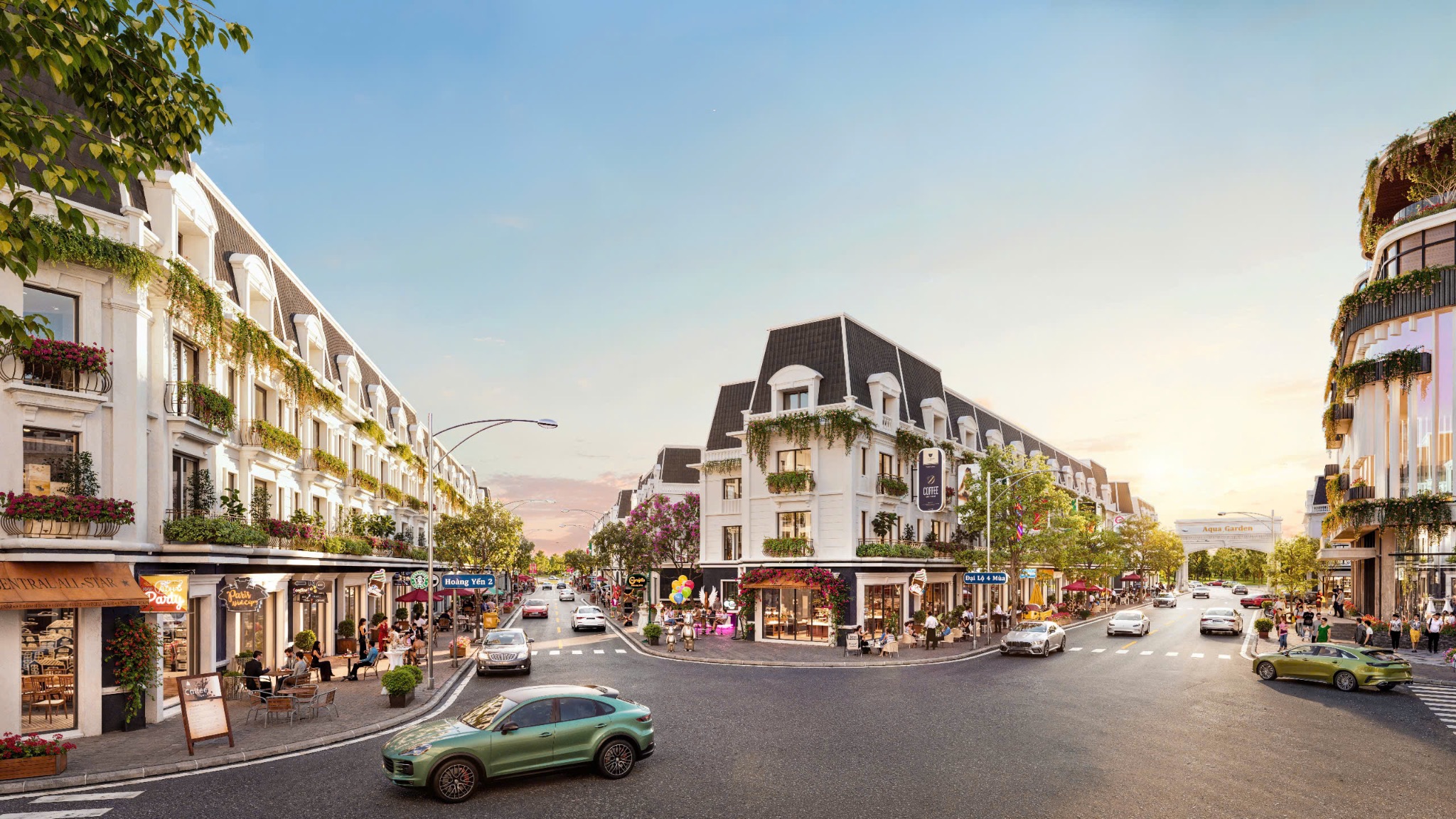 Shophouse Aqua Garden: “Viên ngọc xanh” thương mại giữa lòng phố núi - 1