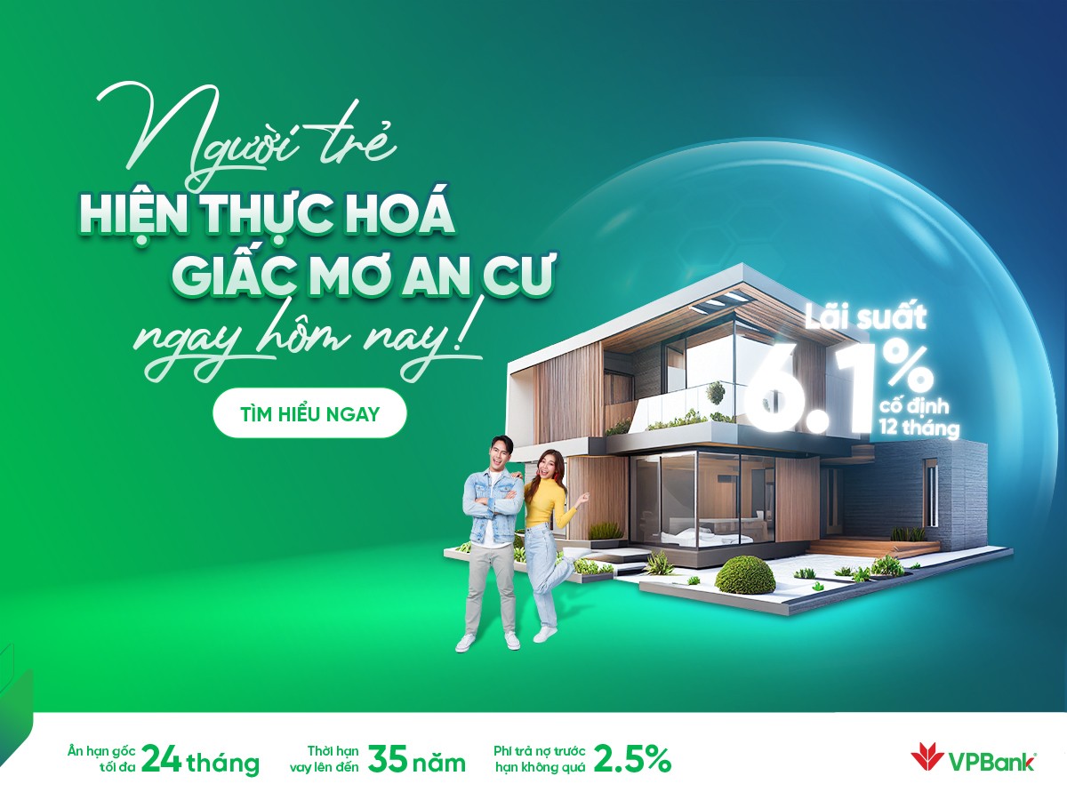 Bất ngờ với lãi suất vay mua nhà của ngân hàng VPBank - 1