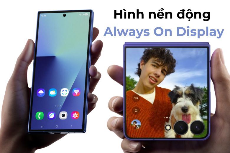 Galaxy Z Flip7 và Z Fold7 có hỗ trợ hình nền Always On Display không? - 4