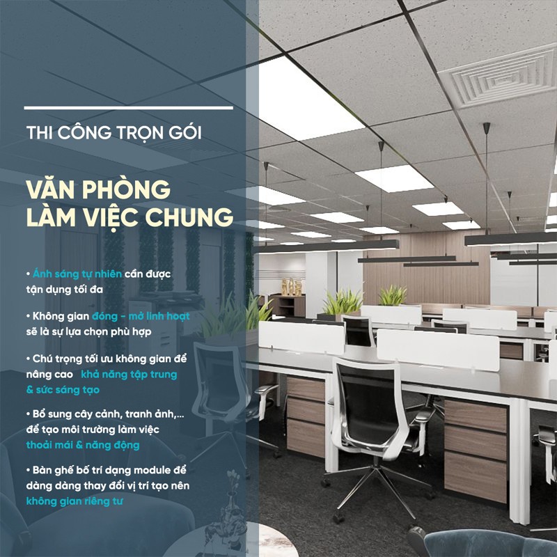 Thiết kế thi công văn phòng chuyên nghiệp - Nâng tầm doanh nghiệp - 2