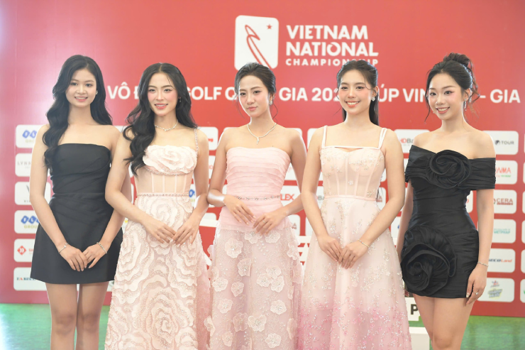 5 Hoa hậu, hot-girl "khuấy đảo" giải golf vô địch quốc gia 2025 ở Gia Lai - 2