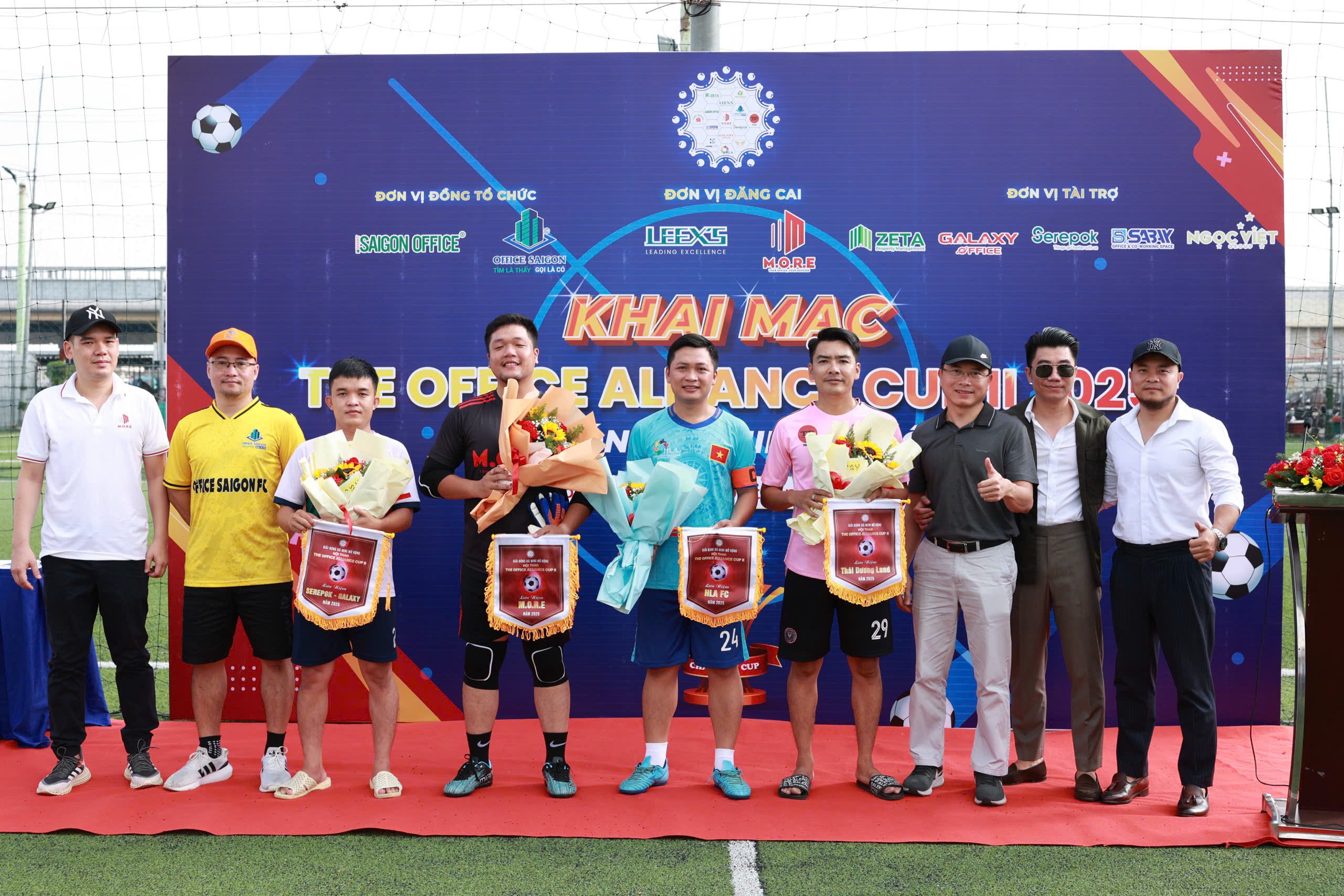 Lễ khai mạc hội thao The Office Alliance Cup II 2025: Ngọn lửa đoàn kết của cộng đồng bất động sản bùng cháy - 3