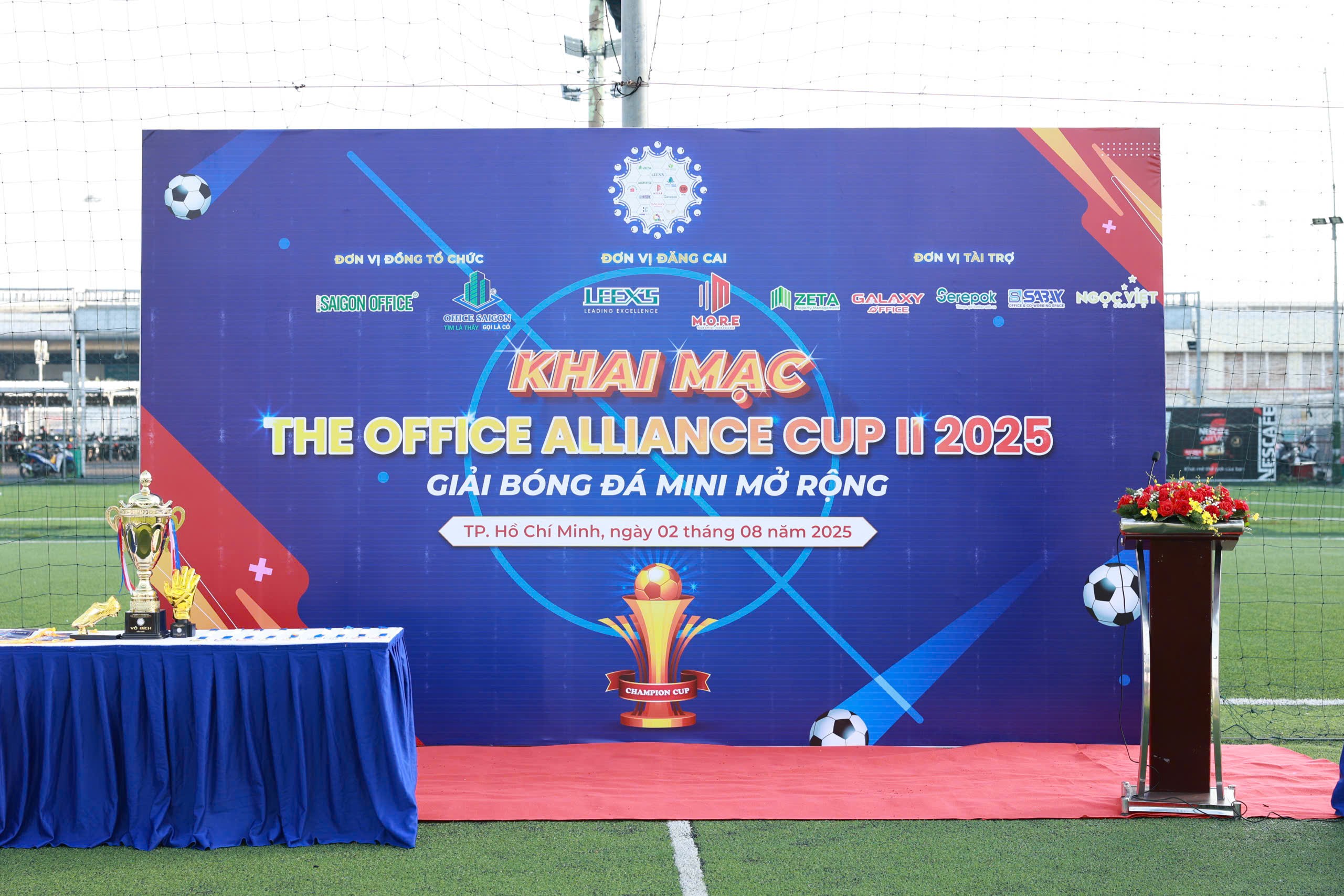 Lễ khai mạc hội thao The Office Alliance Cup II 2025: Ngọn lửa đoàn kết của cộng đồng bất động sản bùng cháy - 1