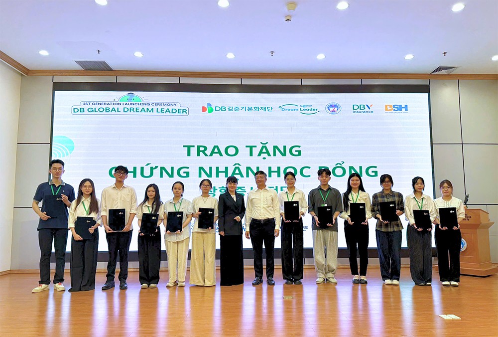 Học bổng DB Global Dream Leader tại Đại học Kinh tế Quốc Dân chính thức khởi động mùa 1 - 2