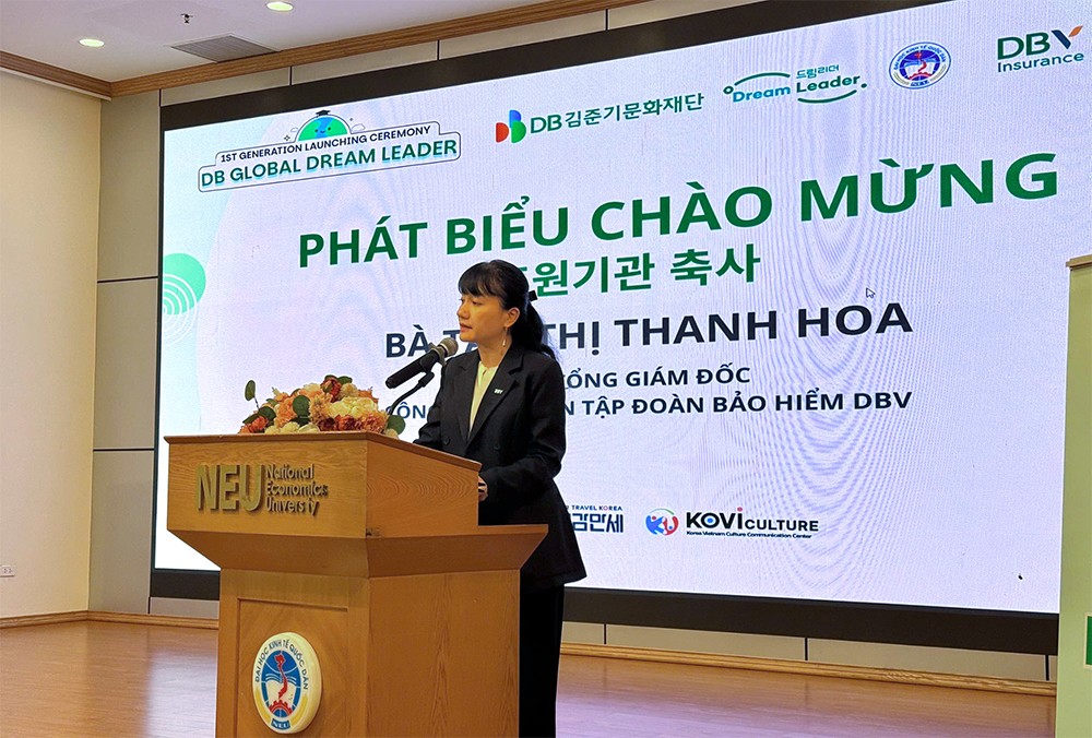 Học bổng DB Global Dream Leader tại Đại học Kinh tế Quốc Dân chính thức khởi động mùa 1 - 4