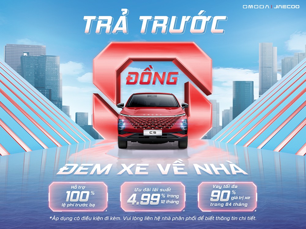 Chấn động thị trường ô tô: Omoda C5 mở bán với chương trình “Trả trước 0 đồng – Đem xe về nhà” - 1