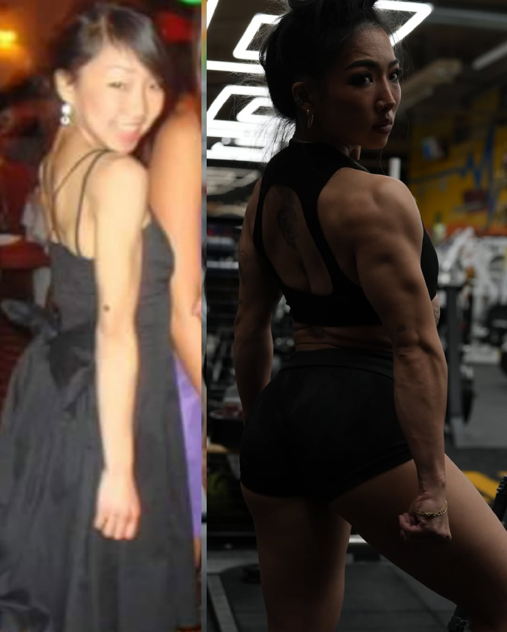 Cô gái "mỏng dính" 34 kg, trở thành nữ VĐV thể hình quyến rũ nhất thế giới - 1
