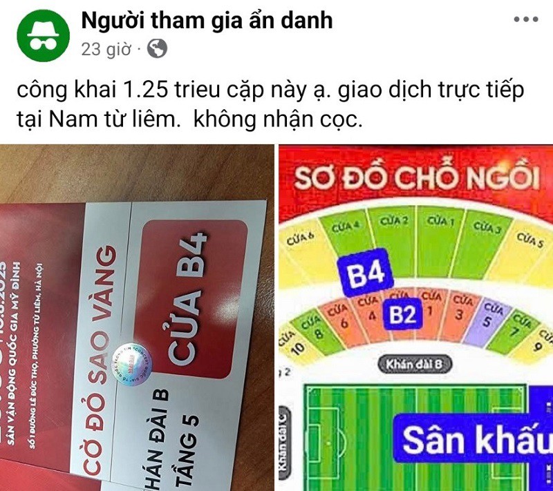 Vé xem “concert quốc gia” phát miễn phí bỗng được rao bán rầm rộ với giá cả triệu đồng - 2