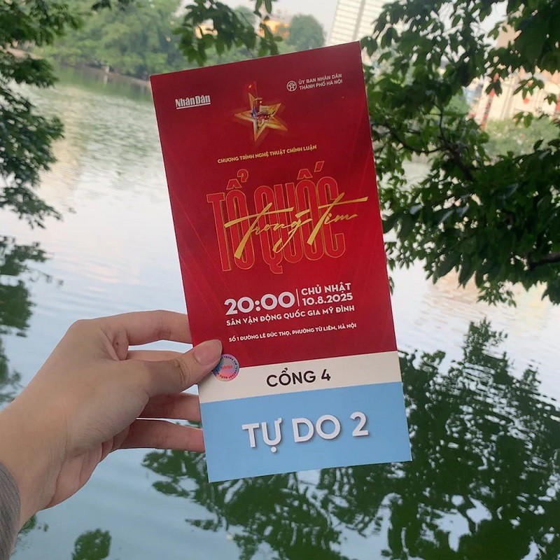 Vé xem “concert quốc gia” phát miễn phí bỗng được rao bán rầm rộ với giá cả triệu đồng - 1