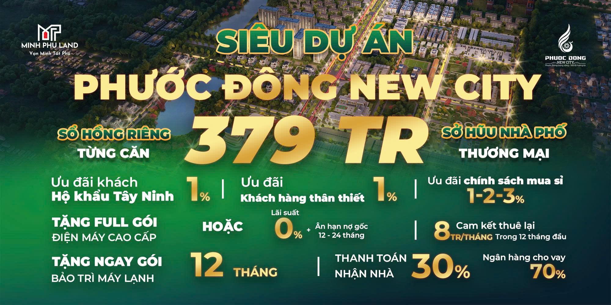 Phước Đông New City tạo sóng với loạt ưu đãi khủng ở giai đoạn 2 - 2