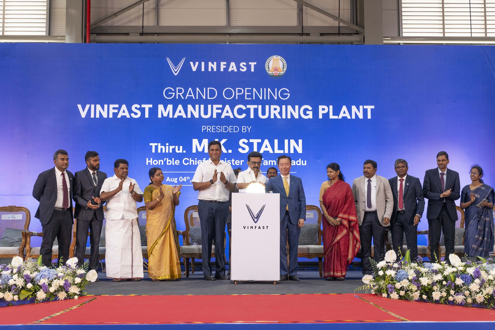 VinFast khánh thành nhà máy lắp ráp ô tô điện tại Tamil Nadu, Ấn Độ - 2