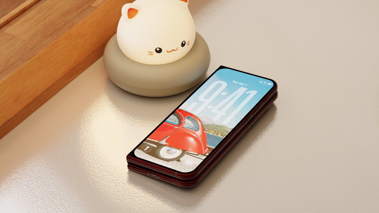 Bộ ảnh mới về iPhone Fold “đốn tim” iFan - 3