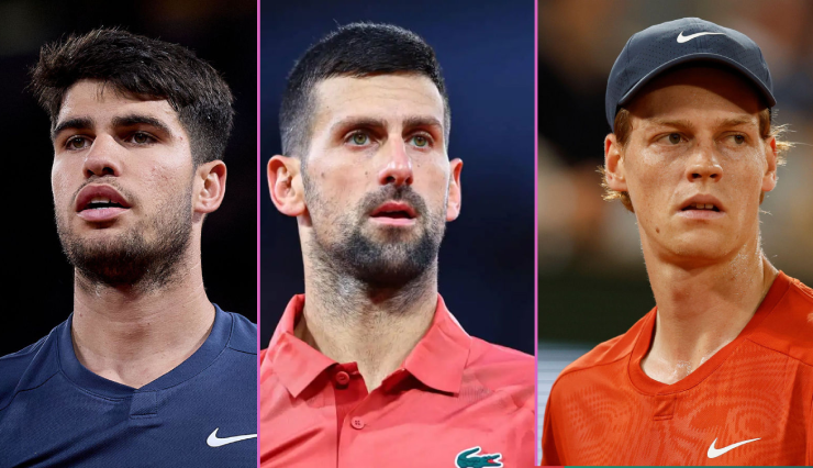 Alcaraz áp sát Sinner, Djokovic vượt qua Shelton (Bảng xếp hạng tennis 11/8) - 1