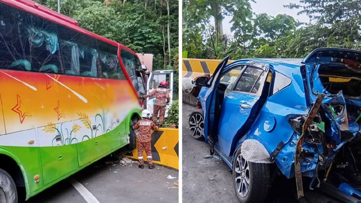 Xe buýt chở 20 du khách Việt Nam gặp nạn ở Malaysia - 6