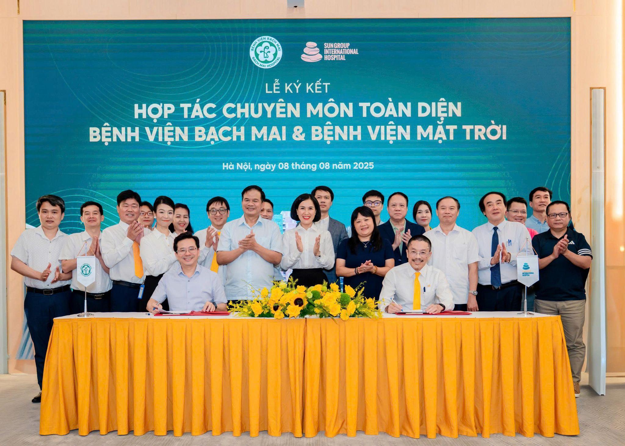 Bệnh viện Bạch Mai hợp tác toàn diện với Bệnh viện Mặt Trời trong đào tạo và chuyển giao kỹ thuật chuyên môn - 1